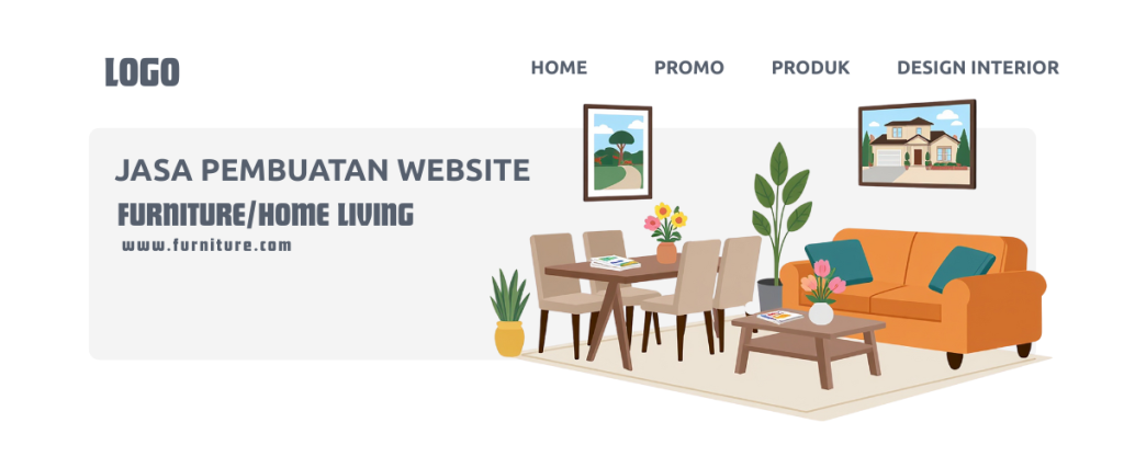 jasa buat web furniture